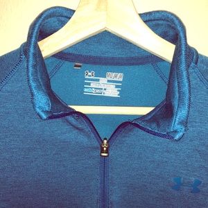 Men’s Blue Under Armour Pullover Cold Gear